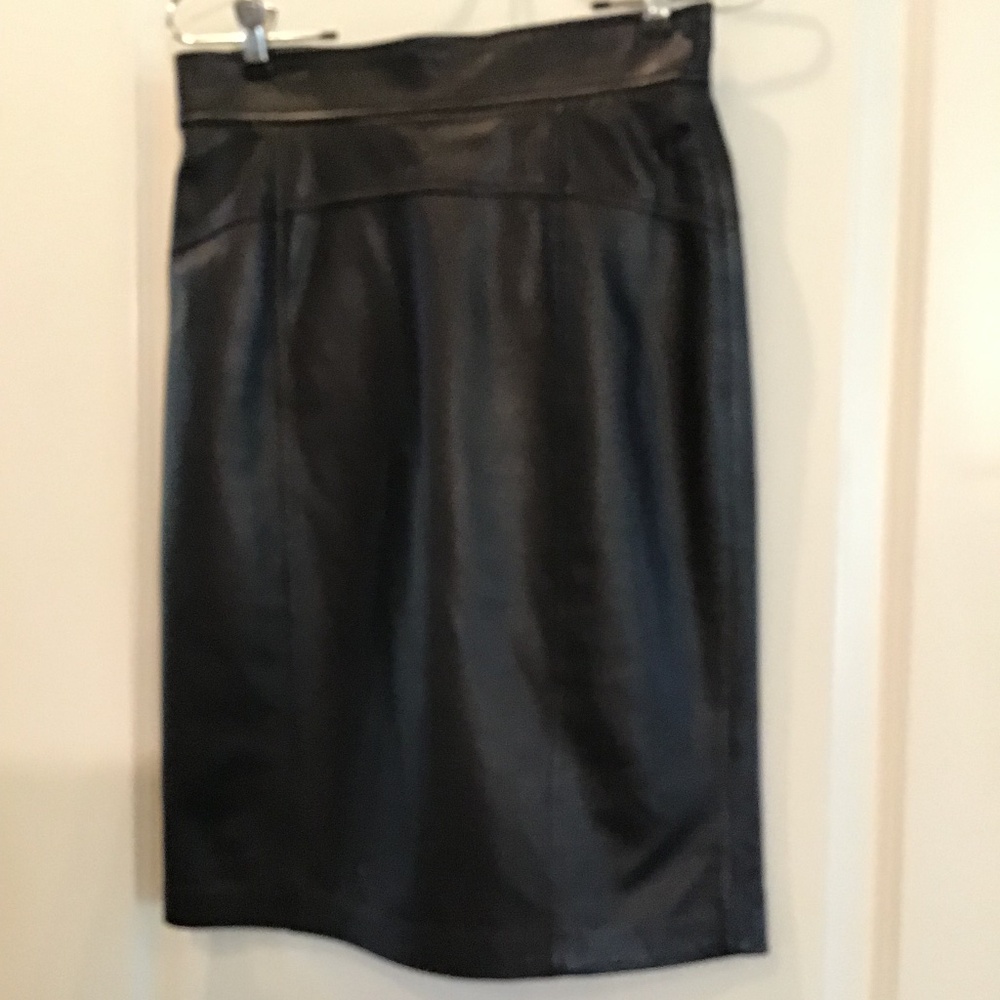 Skirt- Calvin Klein Black Leather